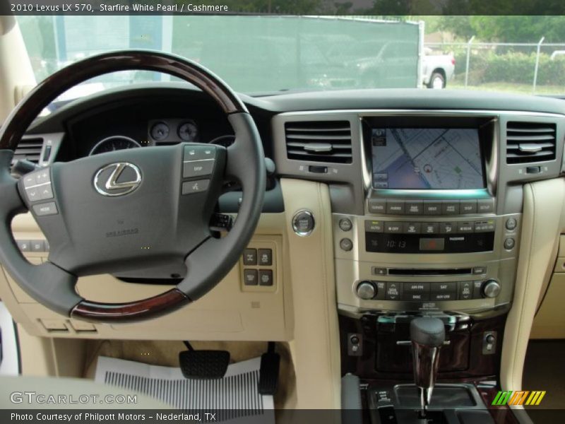 Starfire White Pearl / Cashmere 2010 Lexus LX 570