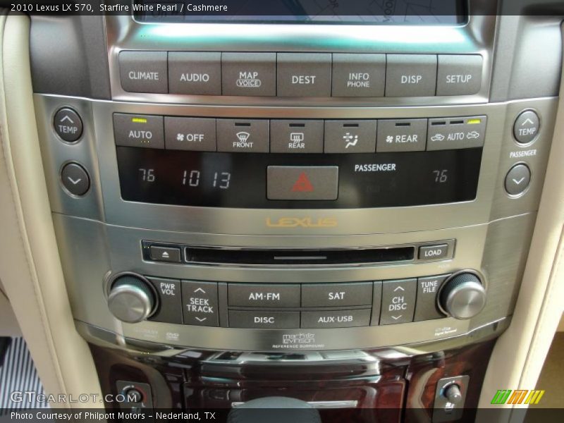 Starfire White Pearl / Cashmere 2010 Lexus LX 570