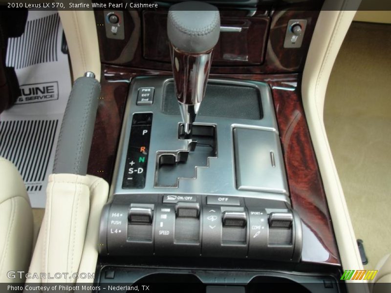 Starfire White Pearl / Cashmere 2010 Lexus LX 570
