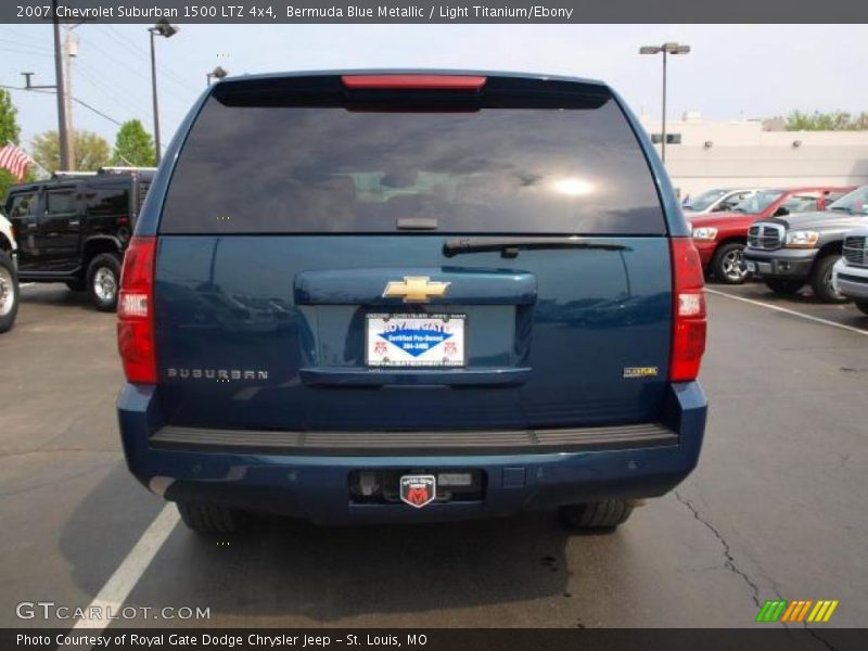 Bermuda Blue Metallic / Light Titanium/Ebony 2007 Chevrolet Suburban 1500 LTZ 4x4