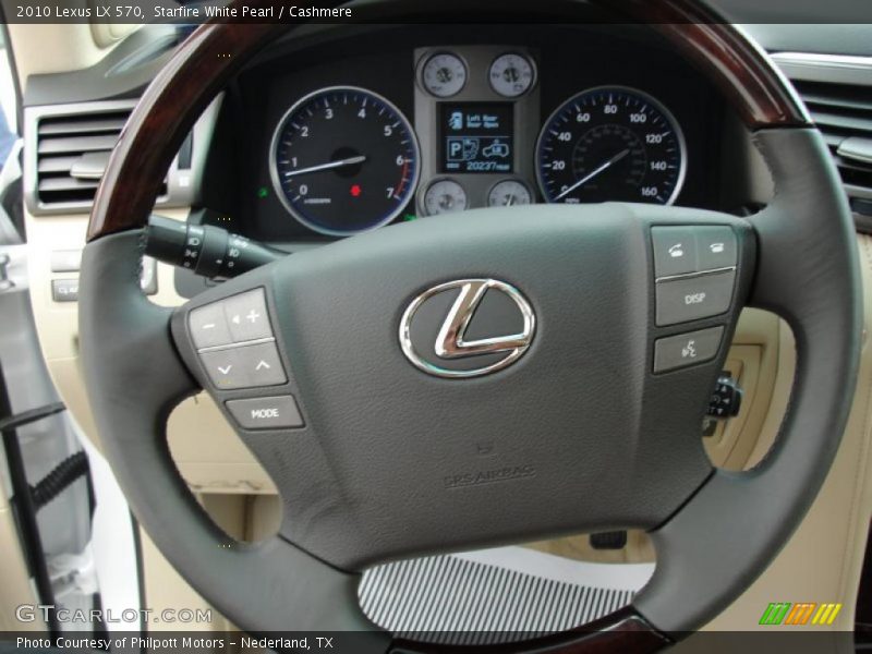 Starfire White Pearl / Cashmere 2010 Lexus LX 570