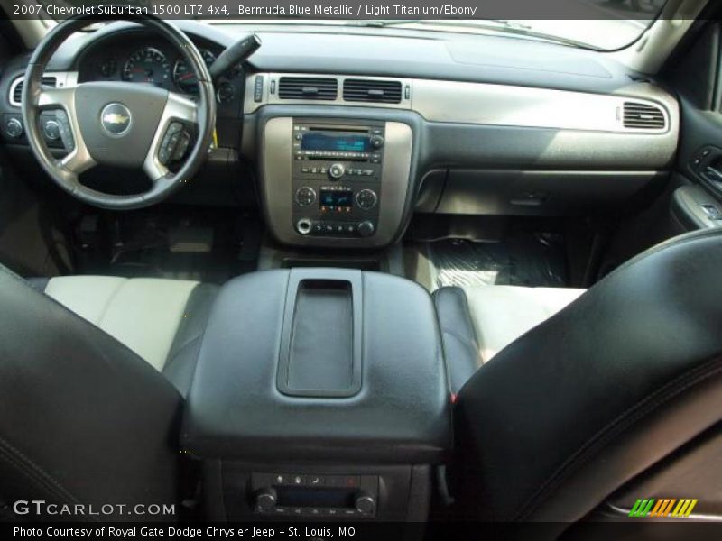 Bermuda Blue Metallic / Light Titanium/Ebony 2007 Chevrolet Suburban 1500 LTZ 4x4