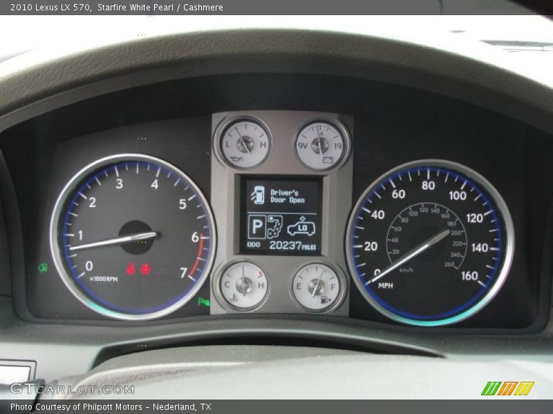 Starfire White Pearl / Cashmere 2010 Lexus LX 570