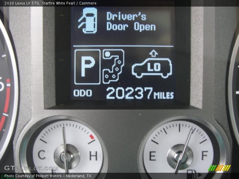 Starfire White Pearl / Cashmere 2010 Lexus LX 570