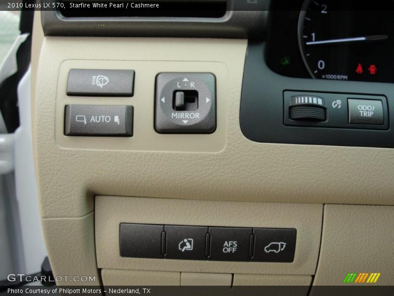 Starfire White Pearl / Cashmere 2010 Lexus LX 570