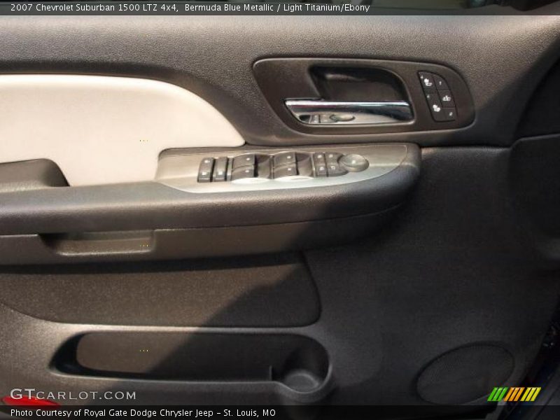 Bermuda Blue Metallic / Light Titanium/Ebony 2007 Chevrolet Suburban 1500 LTZ 4x4