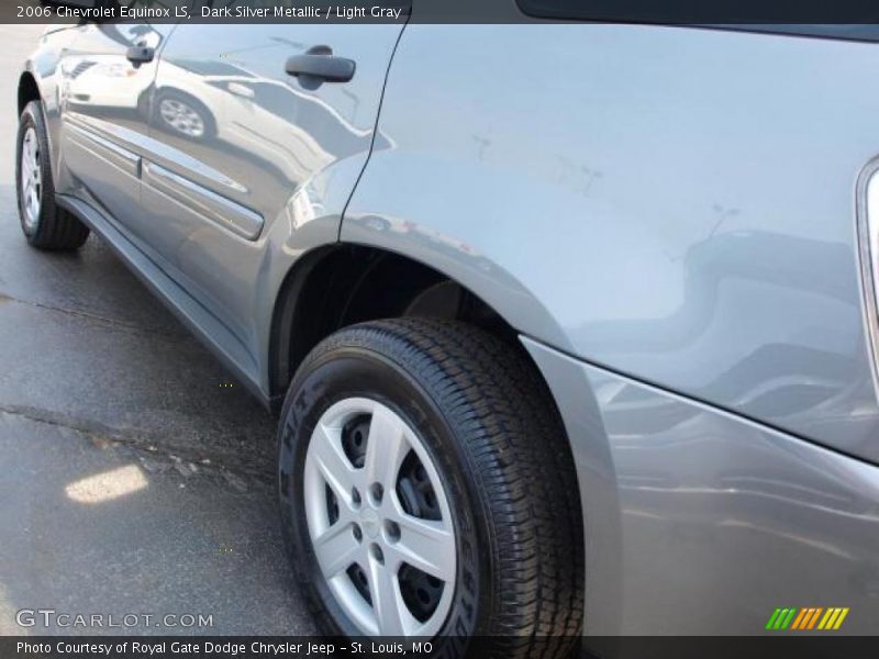 Dark Silver Metallic / Light Gray 2006 Chevrolet Equinox LS