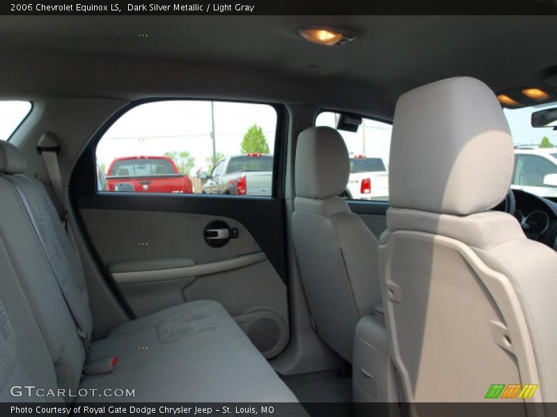 Dark Silver Metallic / Light Gray 2006 Chevrolet Equinox LS