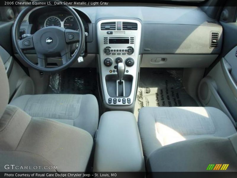 Dark Silver Metallic / Light Gray 2006 Chevrolet Equinox LS