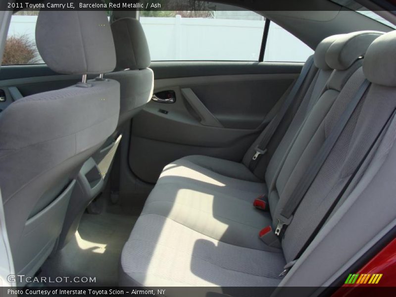 Barcelona Red Metallic / Ash 2011 Toyota Camry LE