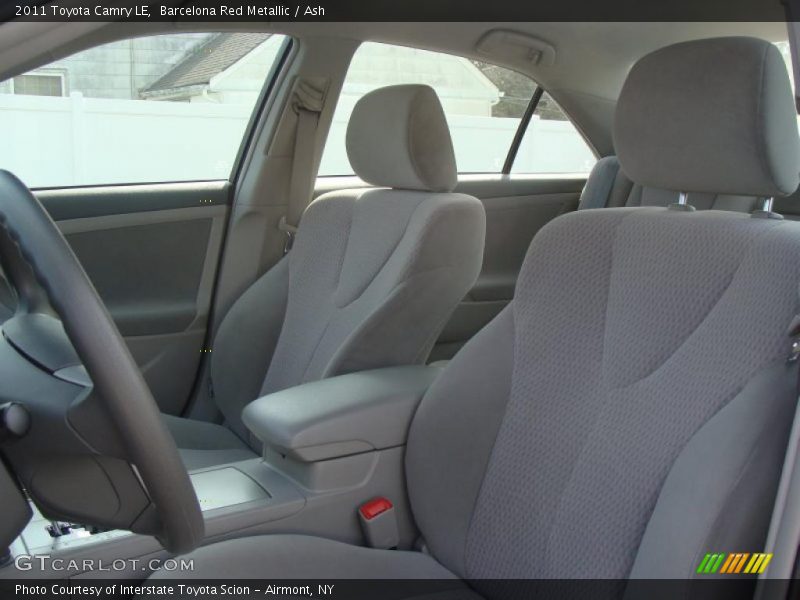 Barcelona Red Metallic / Ash 2011 Toyota Camry LE