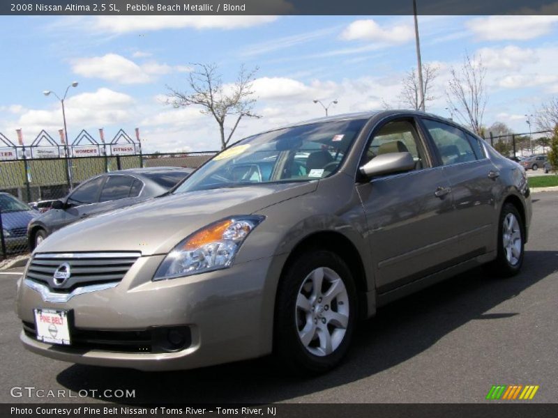 Pebble Beach Metallic / Blond 2008 Nissan Altima 2.5 SL