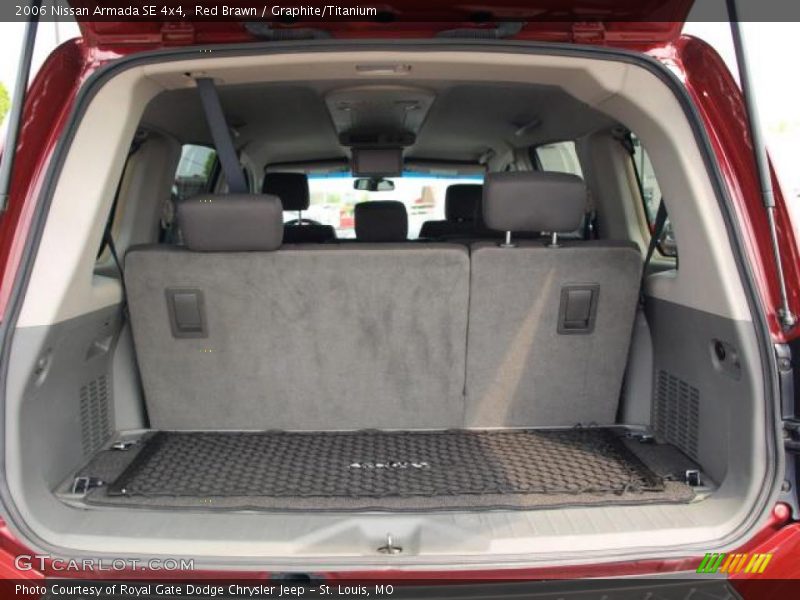 Red Brawn / Graphite/Titanium 2006 Nissan Armada SE 4x4