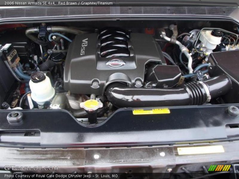 Red Brawn / Graphite/Titanium 2006 Nissan Armada SE 4x4