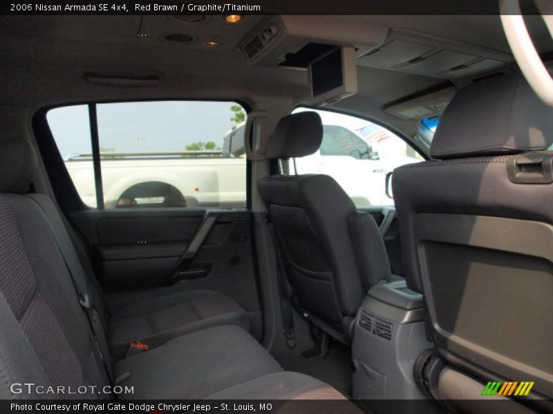 Red Brawn / Graphite/Titanium 2006 Nissan Armada SE 4x4