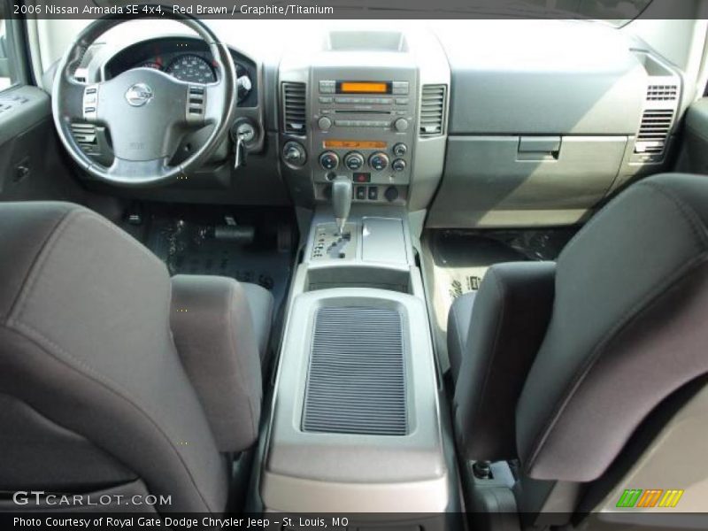 Red Brawn / Graphite/Titanium 2006 Nissan Armada SE 4x4