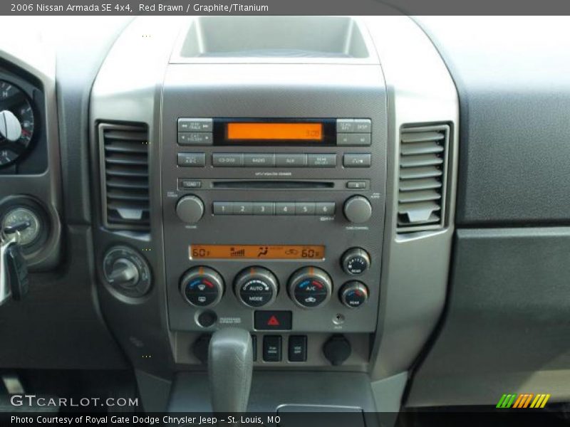 Red Brawn / Graphite/Titanium 2006 Nissan Armada SE 4x4