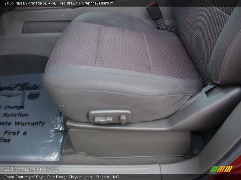 Red Brawn / Graphite/Titanium 2006 Nissan Armada SE 4x4