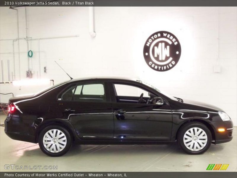 Black / Titan Black 2010 Volkswagen Jetta S Sedan