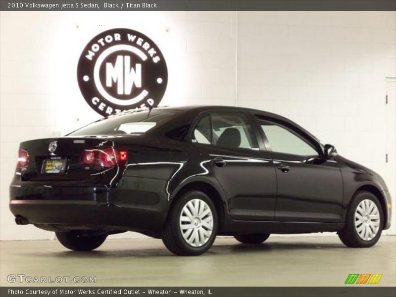 Black / Titan Black 2010 Volkswagen Jetta S Sedan