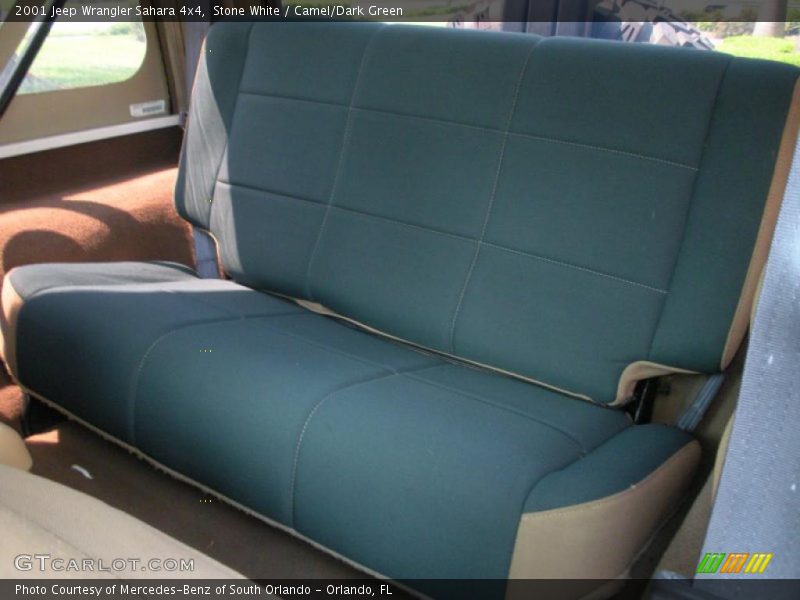  2001 Wrangler Sahara 4x4 Camel/Dark Green Interior