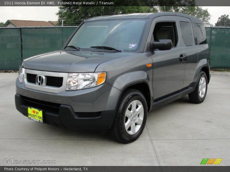 Polished Metal Metallic / Titanium 2011 Honda Element EX 4WD