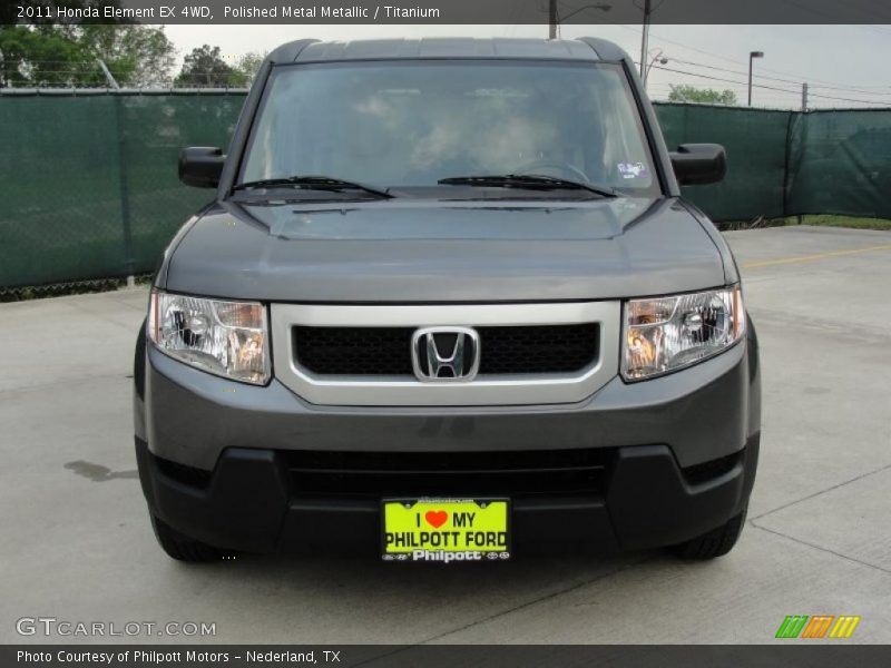 Polished Metal Metallic / Titanium 2011 Honda Element EX 4WD
