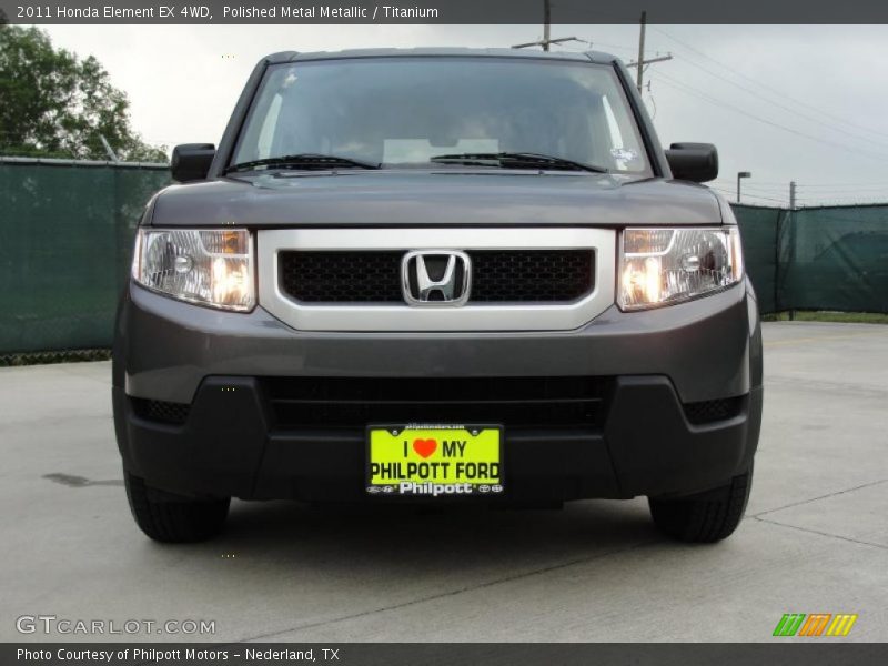 Polished Metal Metallic / Titanium 2011 Honda Element EX 4WD