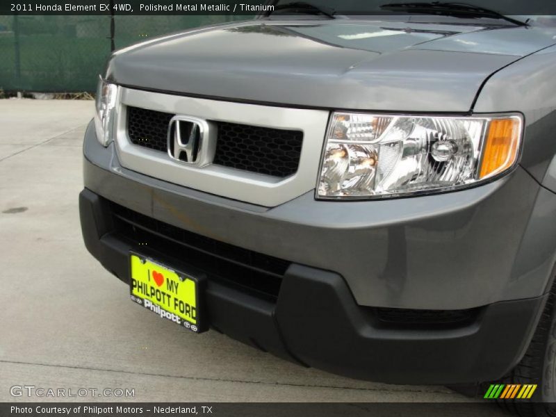 Polished Metal Metallic / Titanium 2011 Honda Element EX 4WD