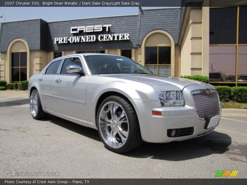 Bright Silver Metallic / Dark Slate Gray/Light Slate Gray 2007 Chrysler 300