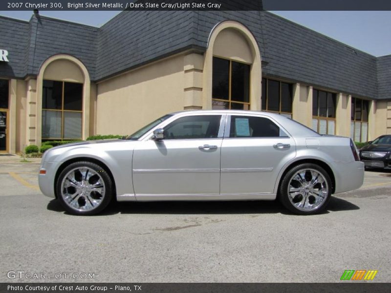 Bright Silver Metallic / Dark Slate Gray/Light Slate Gray 2007 Chrysler 300