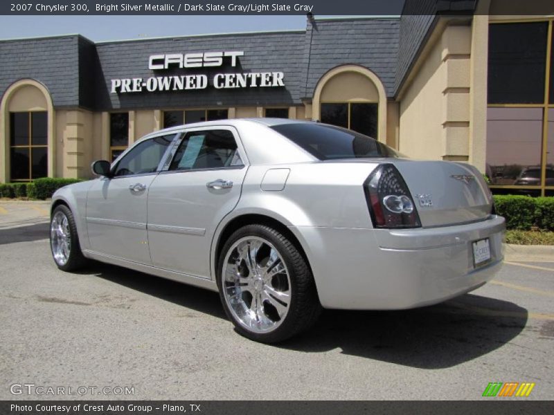 Bright Silver Metallic / Dark Slate Gray/Light Slate Gray 2007 Chrysler 300