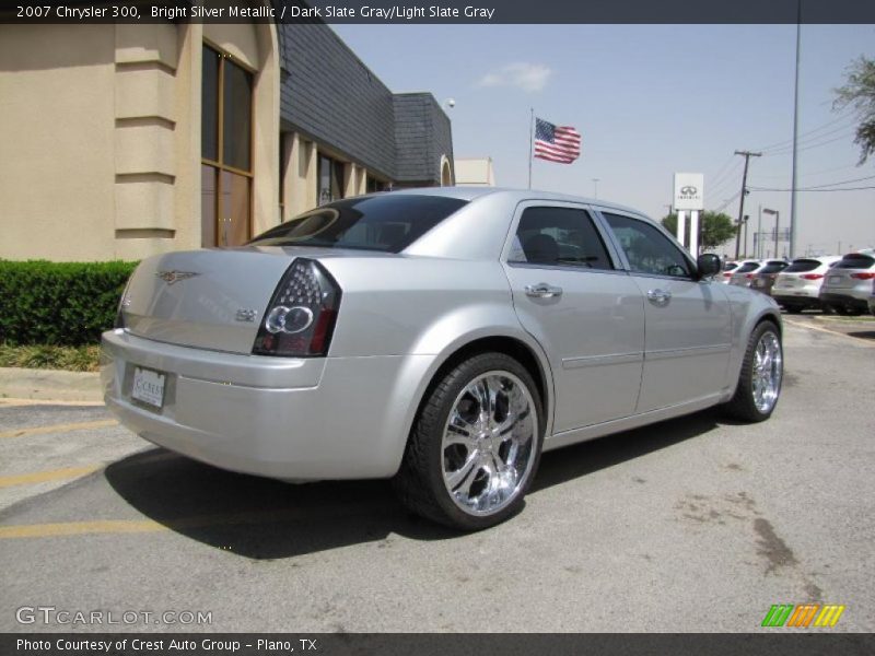 Bright Silver Metallic / Dark Slate Gray/Light Slate Gray 2007 Chrysler 300