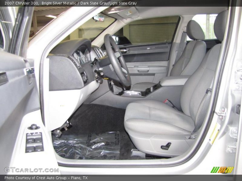 Bright Silver Metallic / Dark Slate Gray/Light Slate Gray 2007 Chrysler 300