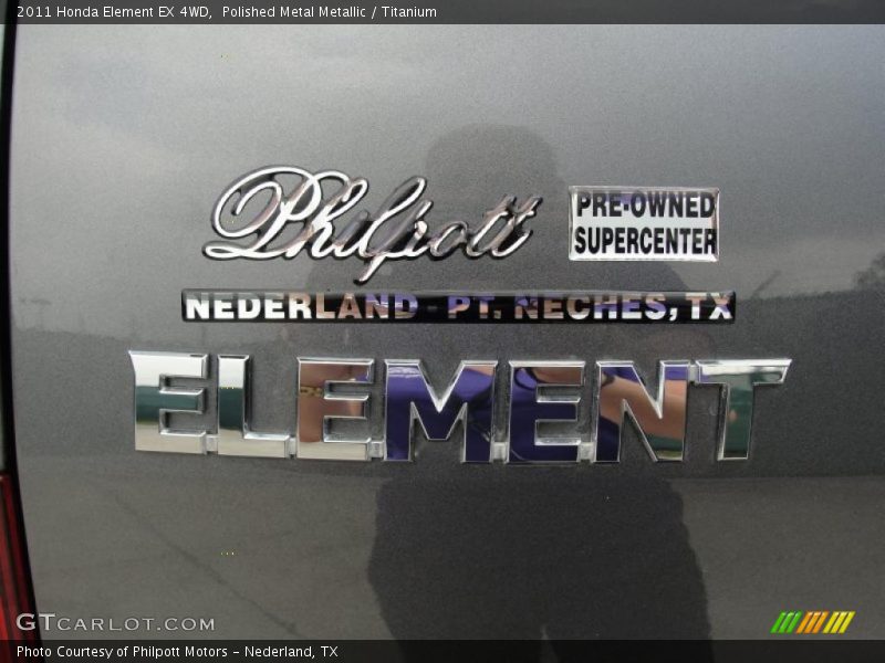 Polished Metal Metallic / Titanium 2011 Honda Element EX 4WD