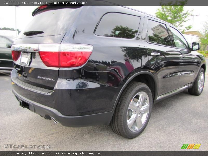 Blackberry Pearl / Black 2011 Dodge Durango Citadel
