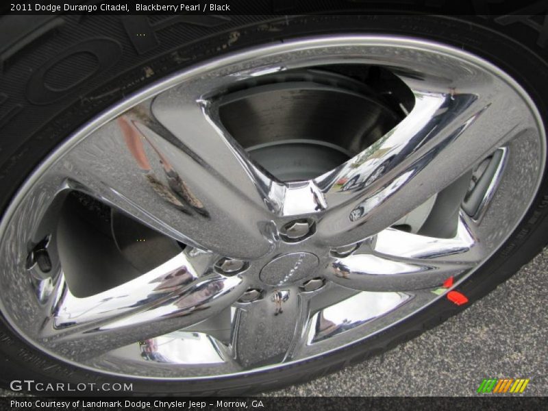 Blackberry Pearl / Black 2011 Dodge Durango Citadel
