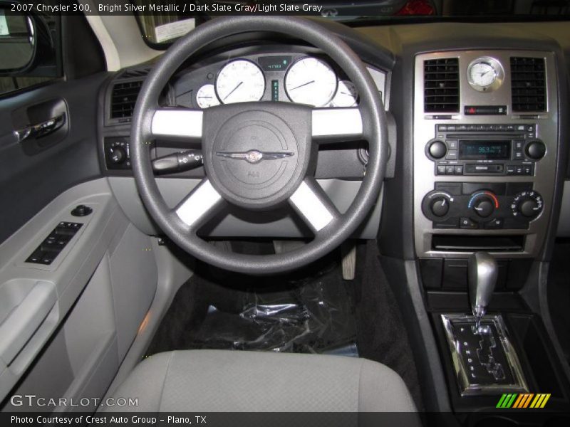 Bright Silver Metallic / Dark Slate Gray/Light Slate Gray 2007 Chrysler 300