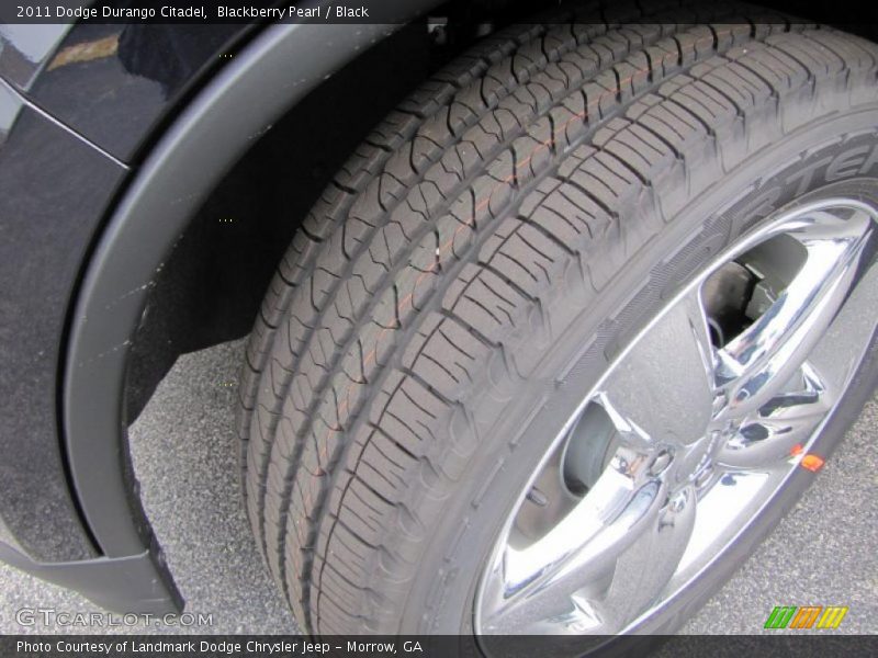 Blackberry Pearl / Black 2011 Dodge Durango Citadel