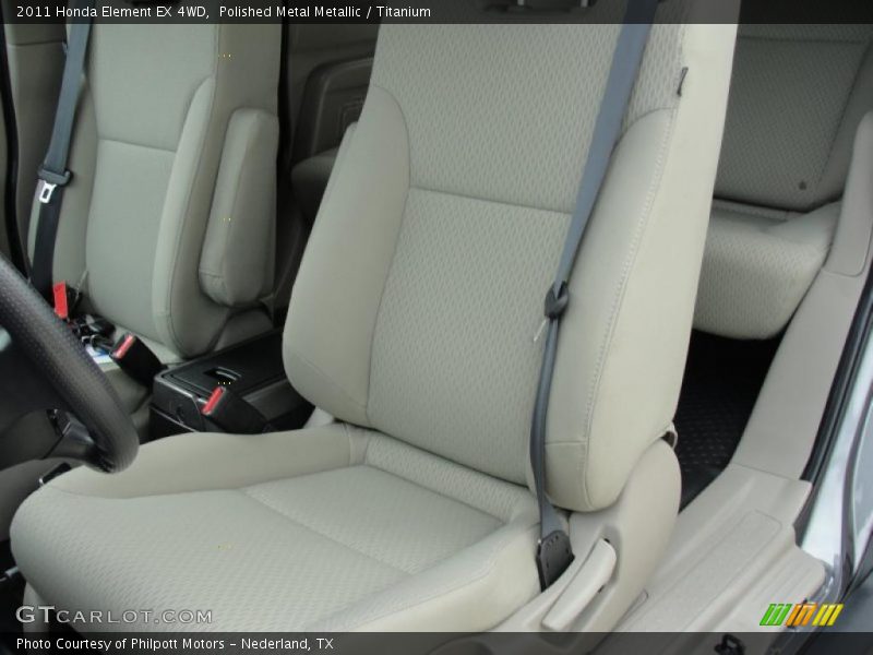 Polished Metal Metallic / Titanium 2011 Honda Element EX 4WD