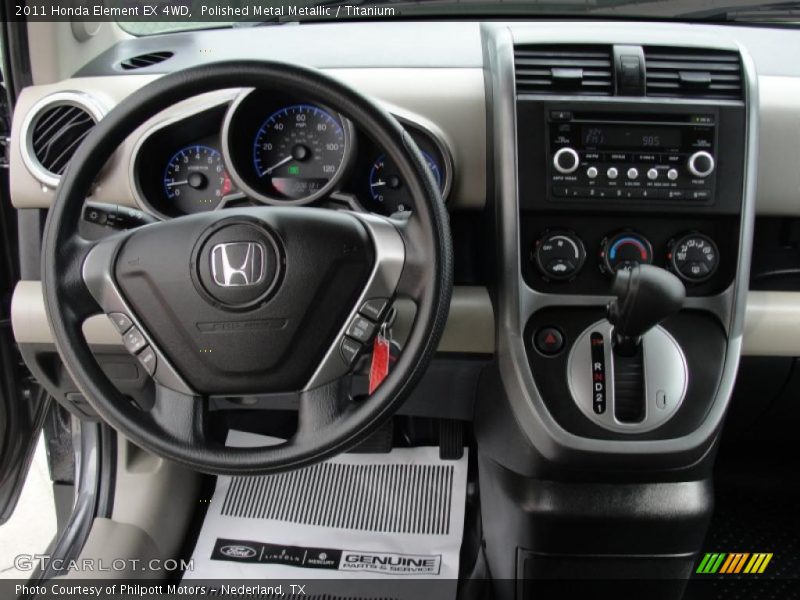 Dashboard of 2011 Element EX 4WD