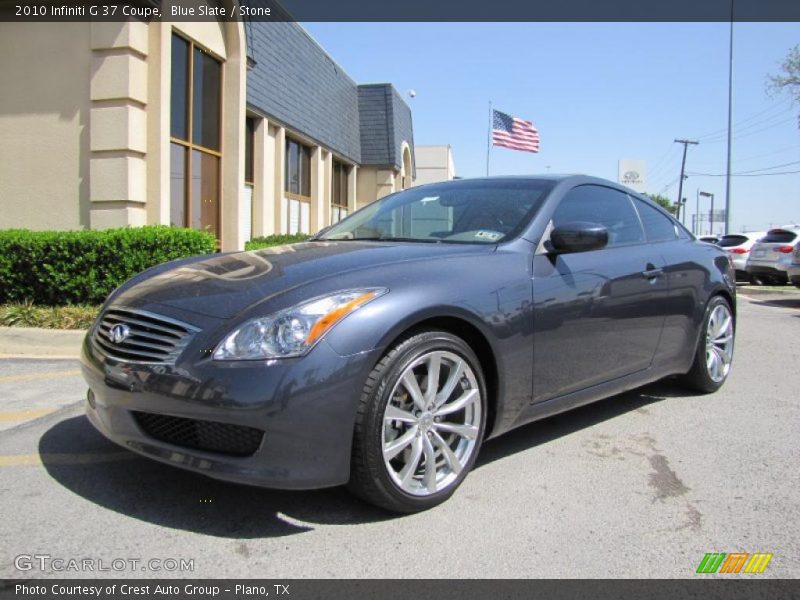 Front 3/4 View of 2010 G 37 Coupe