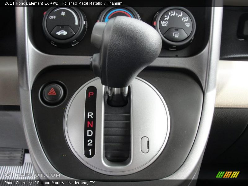  2011 Element EX 4WD 5 Speed Automatic Shifter