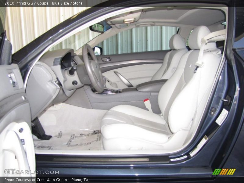  2010 G 37 Coupe Stone Interior