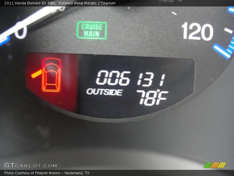 Polished Metal Metallic / Titanium 2011 Honda Element EX 4WD