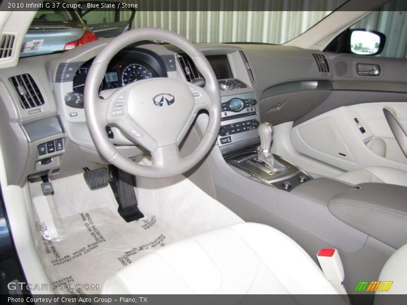 Stone Interior - 2010 G 37 Coupe 