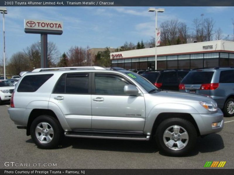 Titanium Metallic / Charcoal 2003 Toyota 4Runner Limited 4x4