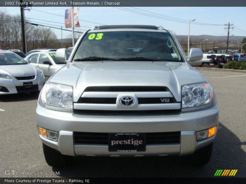 Titanium Metallic / Charcoal 2003 Toyota 4Runner Limited 4x4