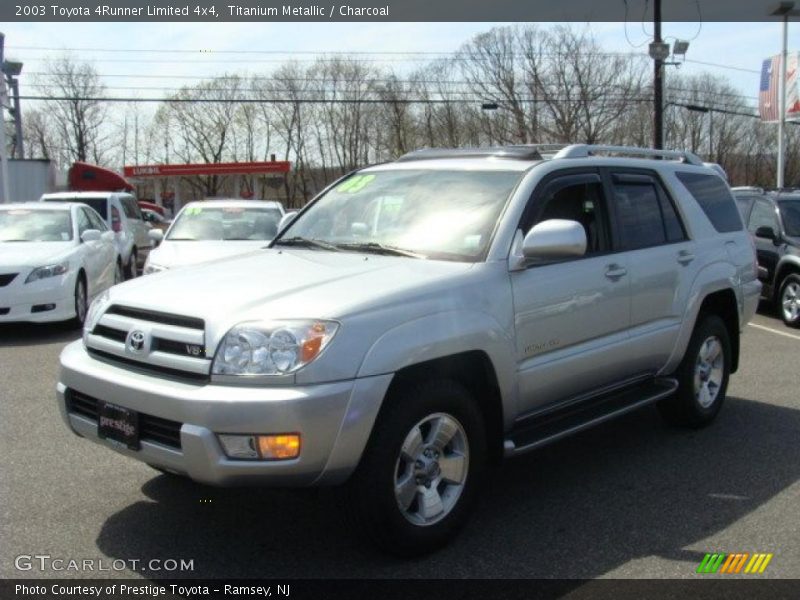 Titanium Metallic / Charcoal 2003 Toyota 4Runner Limited 4x4
