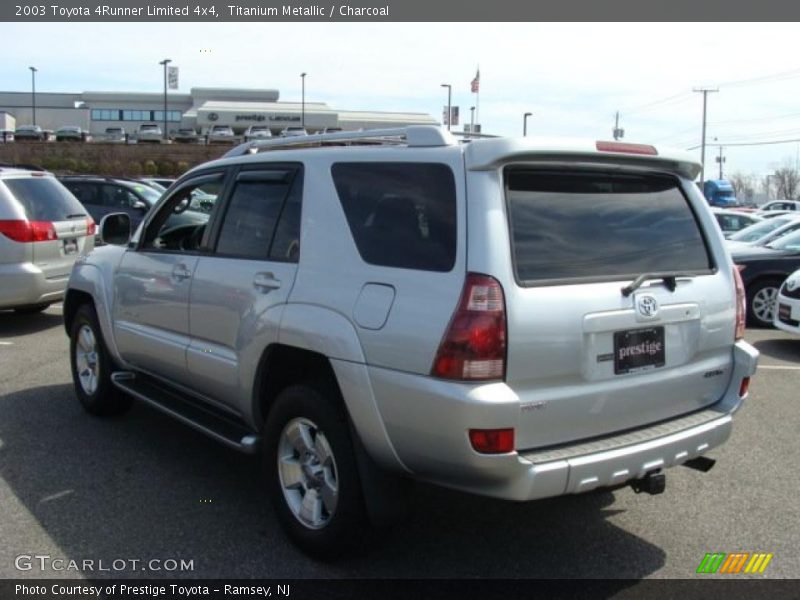 Titanium Metallic / Charcoal 2003 Toyota 4Runner Limited 4x4